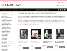 Tablet Screenshot of gel-nails.com